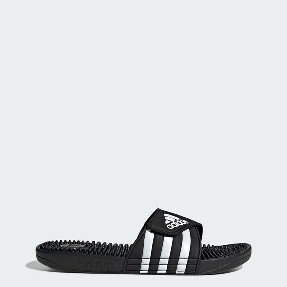 adidas Other - adidas Adissage Slides Men's Size 12 Core Black / Cloud White New With Box